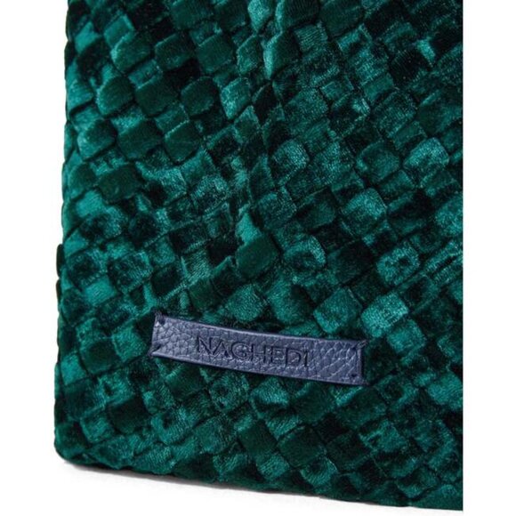 Naghedi, Kyoto Clutch Velvet, Emerald, NWT - Picture 2 of 13